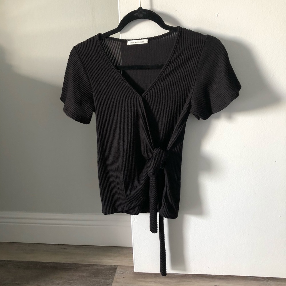 Black tie top